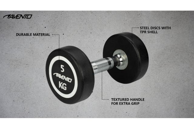 Hantelis AVENTO 42DN 5kg Hantelis AVENTO 42DN 5kg