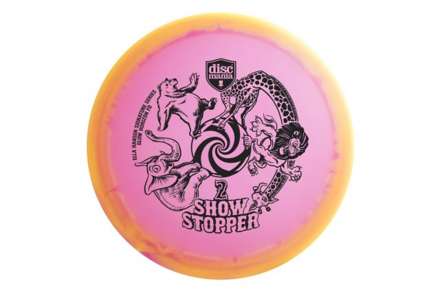 Diskgolfo diskas DISCMANIA C-LINE FD Glow Show Stopper 2 Diskgolfo diskas DISCMANIA C-LINE FD Glow Show Stopper 2