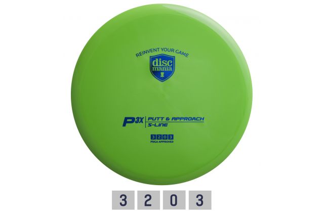 DYSK DO DISC GOLFU Putter S-LINE P3X  DYSK DO DISC GOLFU Putter S-LINE P3X 