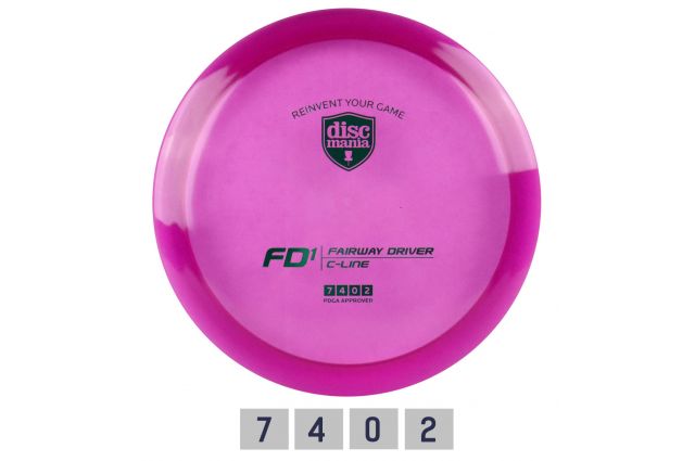 DYSK DO DISC GOLFU Fairway Driver C-LINE FD1  DYSK DO DISC GOLFU Fairway Driver C-LINE FD1 