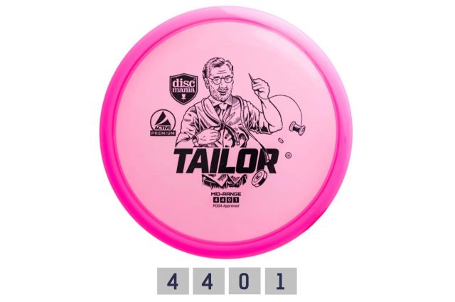 DYSK DO DISC GOLFU Midrange Driver TAILOR Active Premium Pink DYSK DO DISC GOLFU Midrange Driver TAILOR Active Premium Pink