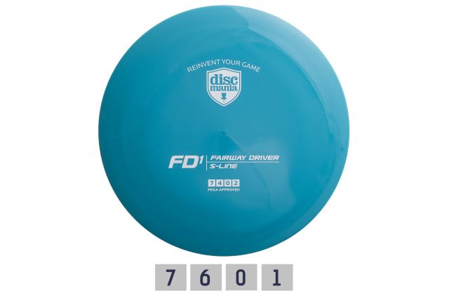 Diskgolfo diskas DISCMANIA S-LINE FD1 Diskgolfo diskas DISCMANIA S-LINE FD1