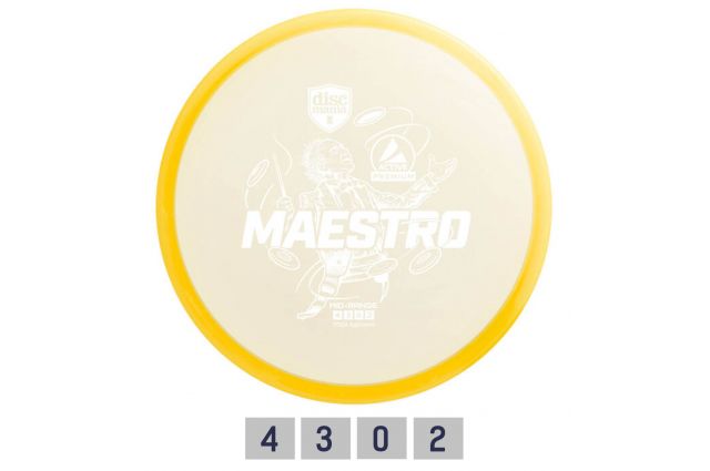 Dysk do disc golfu DISCMANIA MAESTRO-Y Dysk do disc golfu DISCMANIA MAESTRO-Y