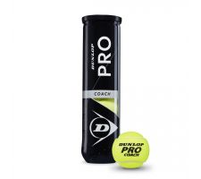 Tennis balls DUNLOP PRO COACH 4-tube ITF