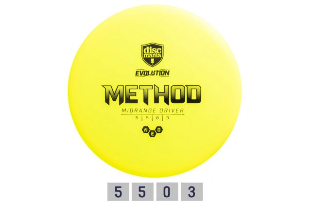 Dysk do disc golfu DISCMANIA NEO METHOD Evolution-Y Dysk do disc golfu DISCMANIA NEO METHOD Evolution-Y