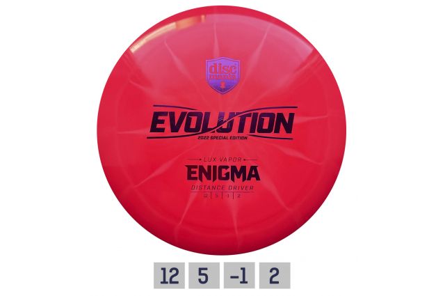 DYSK DO DISC GOLFU Distance Driver Lux Vapor ENIGMA  DYSK DO DISC GOLFU Distance Driver Lux Vapor ENIGMA 