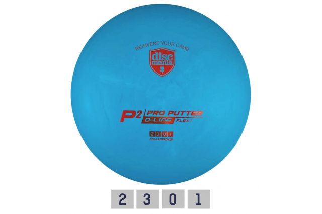 DYSK DO DISC GOLFU Putter D-LINE P2 FLEX 1 DYSK DO DISC GOLFU Putter D-LINE P2 FLEX 1