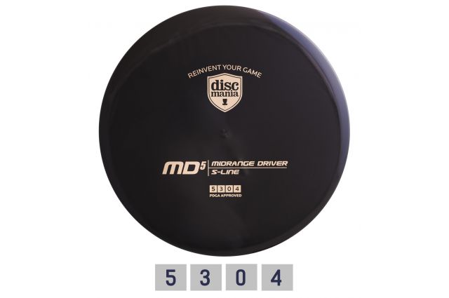 DYSK DO DISC GOLFU Midrange Driver S-LINE MD5 DYSK DO DISC GOLFU Midrange Driver S-LINE MD5