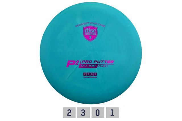 DYSK DO DISC GOLFU Putter D-LINE P2 FLEX 1 DYSK DO DISC GOLFU Putter D-LINE P2 FLEX 1