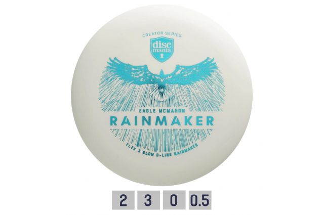 Dysk do disc golfu DISCMANIA D-LINE FLEX 3 Rainmaker Dysk do disc golfu DISCMANIA D-LINE FLEX 3 Rainmaker