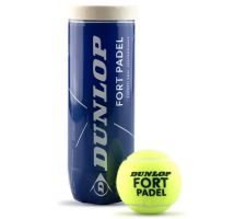 Padel tennis ball Dunlop FORT PADEL 3-pet FIP approved