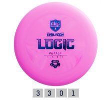 Dysk do disc golfu DISCMANIA HARD EXO LOGIC Evolution-P