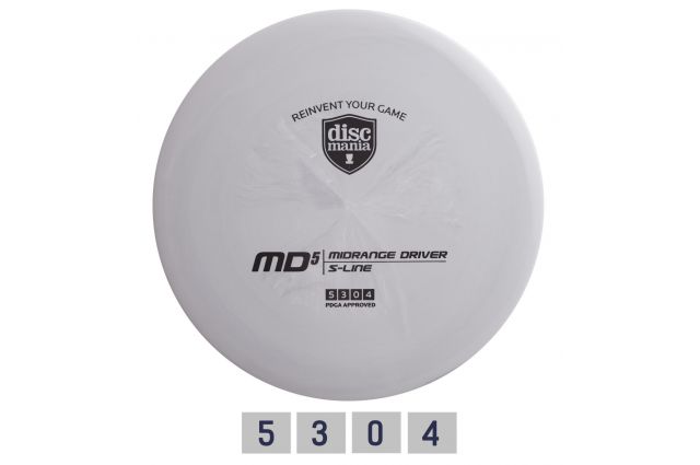 DYSK DO DISC GOLFU Midrange Driver S-LINE MD5 DYSK DO DISC GOLFU Midrange Driver S-LINE MD5