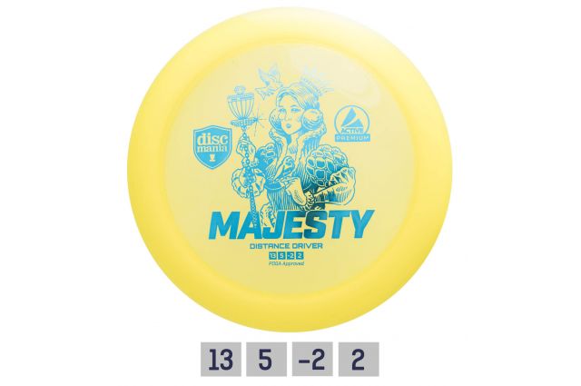 Dysk do disc golfu DISCMANIA MAJESTY-Y Dysk do disc golfu DISCMANIA MAJESTY-Y