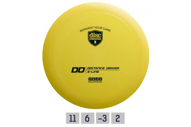 Diskgolfo diskas DISCMANIA S-LINE DD Diskgolfo diskas DISCMANIA S-LINE DD