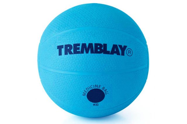 Piłka lekarska TREMBLAY Medicine Ball 1kg D17,5cm Piłka lekarska TREMBLAY Medicine Ball 1kg D17,5cm