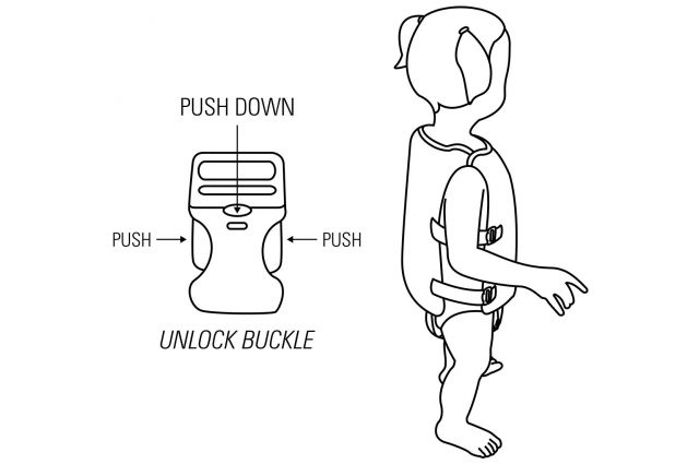 Plaukimo liemenė WAIMEA 52ZB ROO (18-30kg) 3-6 lat (18-30 kg)