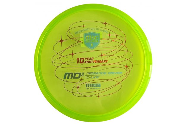 DYSK DO DISC GOLFU 10-YEAR ANNIVERSARY C-LINE DYSK DO DISC GOLFU 10-YEAR ANNIVERSARY C-LINE