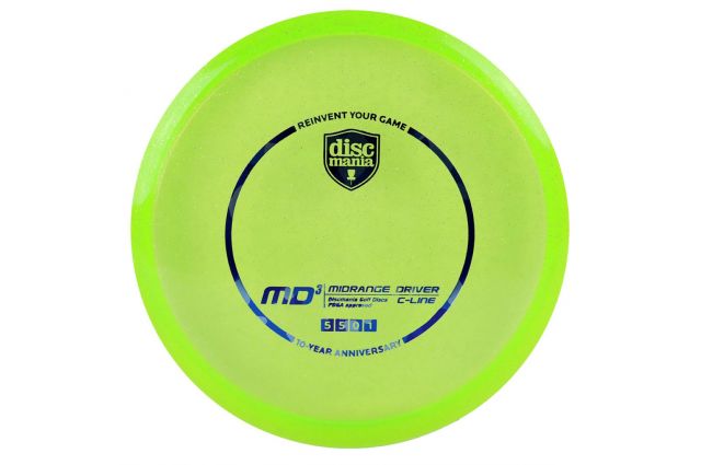 DYSK DO DISC GOLFU 10-YEAR ANNIVERSARY C-LINE MD3 HEIRLOOM Green 5/5/0/1 10-YEAR ANNIVERSARY C-LINE MD3 HEIRLOOM Green 5/5/0/1