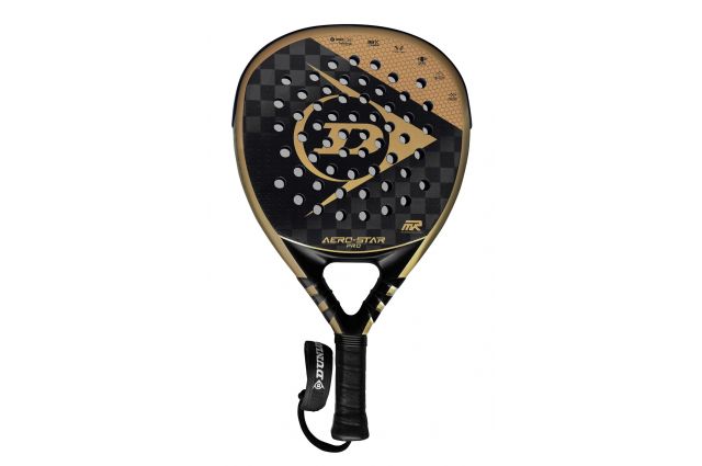 Padel bat Dunlop AEROSTAR PRO 16K Carbon 370g, Ramiro Moyano Padel bat Dunlop AEROSTAR PRO 16K Carbon 370g, Ramiro Moyano