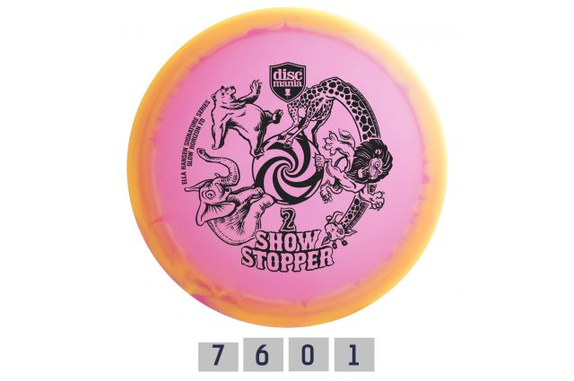 Diskgolfo diskas DISCMANIA C-LINE FD Glow Show Stopper 2 Diskgolfo diskas DISCMANIA C-LINE FD Glow Show Stopper 2