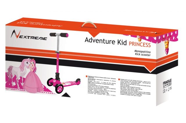 Hulajnoga ADVENTURE KID PRINCESS Hulajnoga ADVENTURE KID PRINCESS