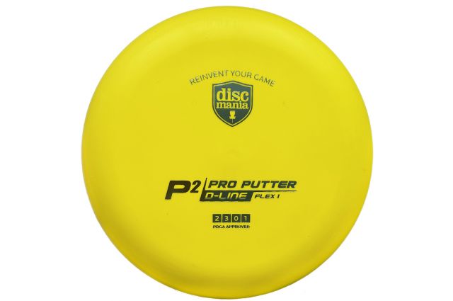 DYSK DO DISC GOLFU Putter D-LINE P2 FLEX 1  DYSK DO DISC GOLFU Putter D-LINE P2 FLEX 1 