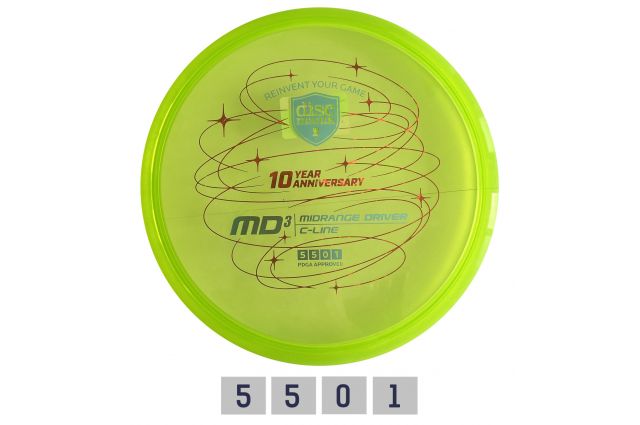 DYSK DO DISC GOLFU 10-YEAR ANNIVERSARY C-LINE DYSK DO DISC GOLFU 10-YEAR ANNIVERSARY C-LINE