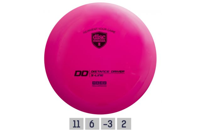 Diskgolfo diskas DISCMANIA S-LINE DD Diskgolfo diskas DISCMANIA S-LINE DD