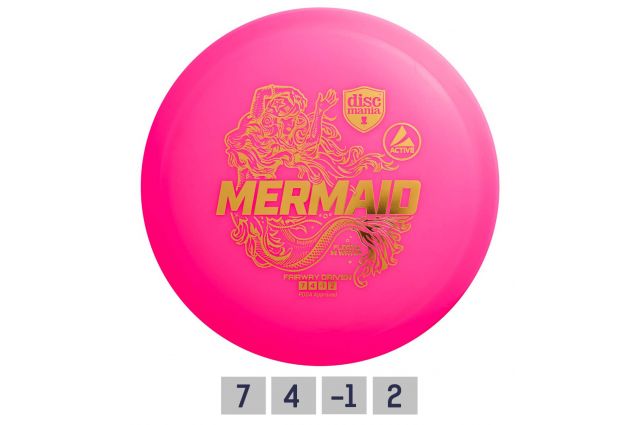 DYSK DO DISC GOLFU Fairway Driver MERMAID DYSK DO DISC GOLFU Fairway Driver MERMAID