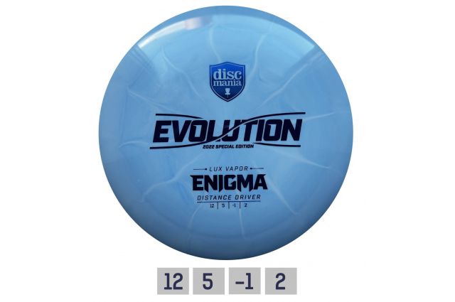 DYSK DO DISC GOLFU  Distance Driver Lux Vapor ENIGMA Evolution  DYSK DO DISC GOLFU  Distance Driver Lux Vapor ENIGMA Evolution 