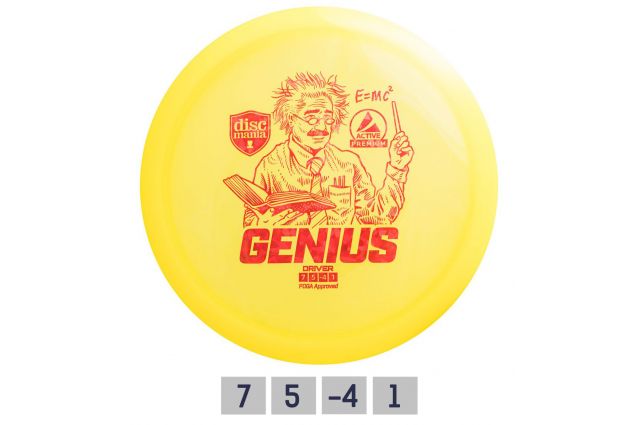 Dysk do disc golfu DISCMANIA GENIUS Dysk do disc golfu DISCMANIA GENIUS