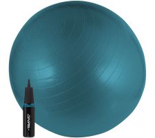 Piłka gimnastyczna do ćwiczeń z pompką AVENTO 42OD-BLU 65 cm