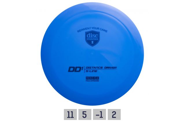 Diskgolfo diskas DISCMANIA S-LINE DD1 Diskgolfo diskas DISCMANIA S-LINE DD1